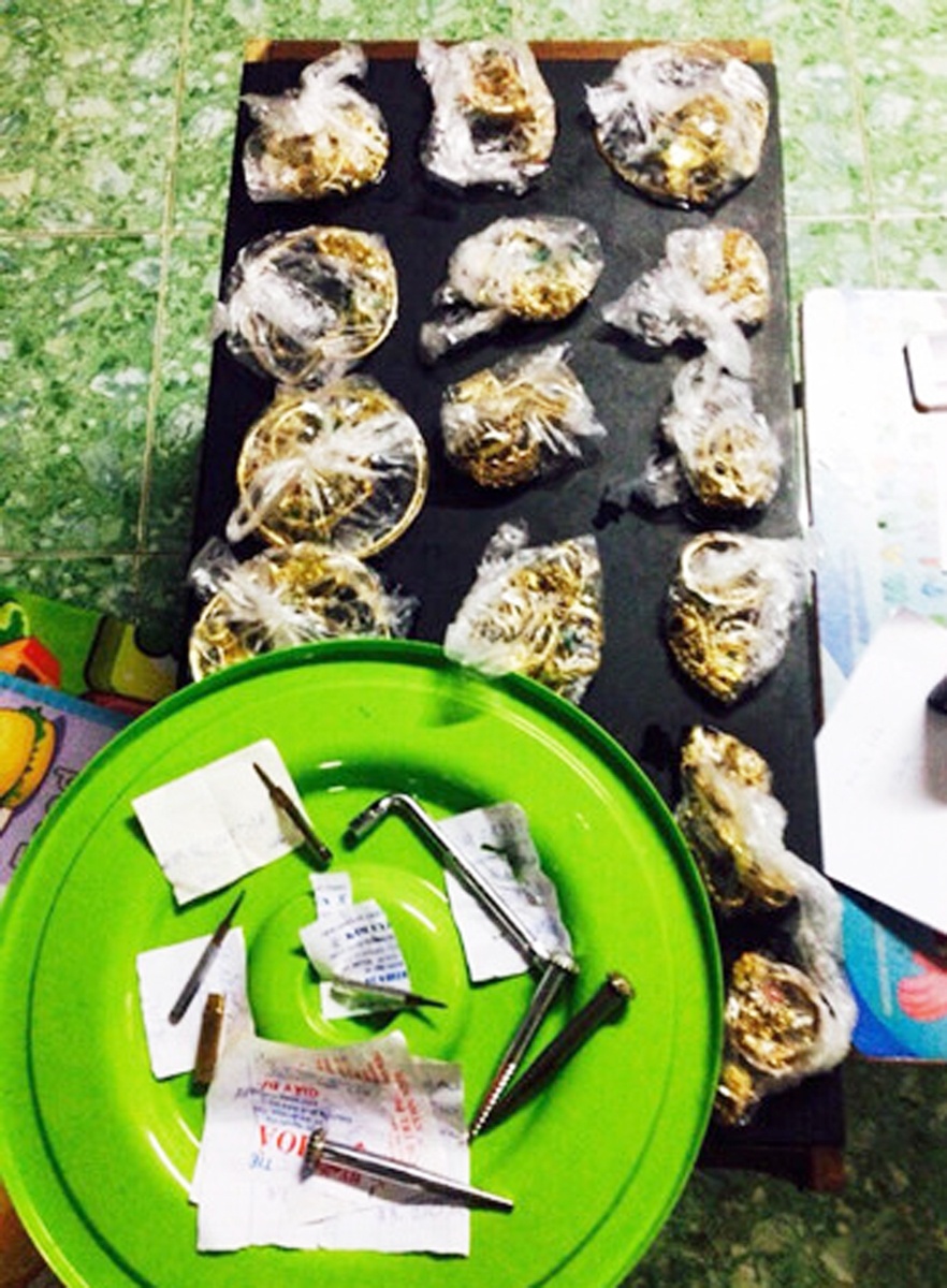 Trộm vàng ở Bình Định ảnh 2 Trom vang o Binh Dinh anh 2