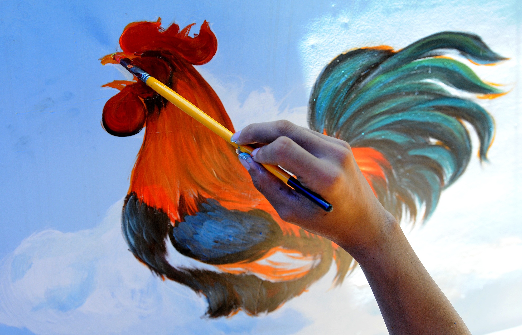 Lang bich hoa 3D doc dao o mien Trung anh 4