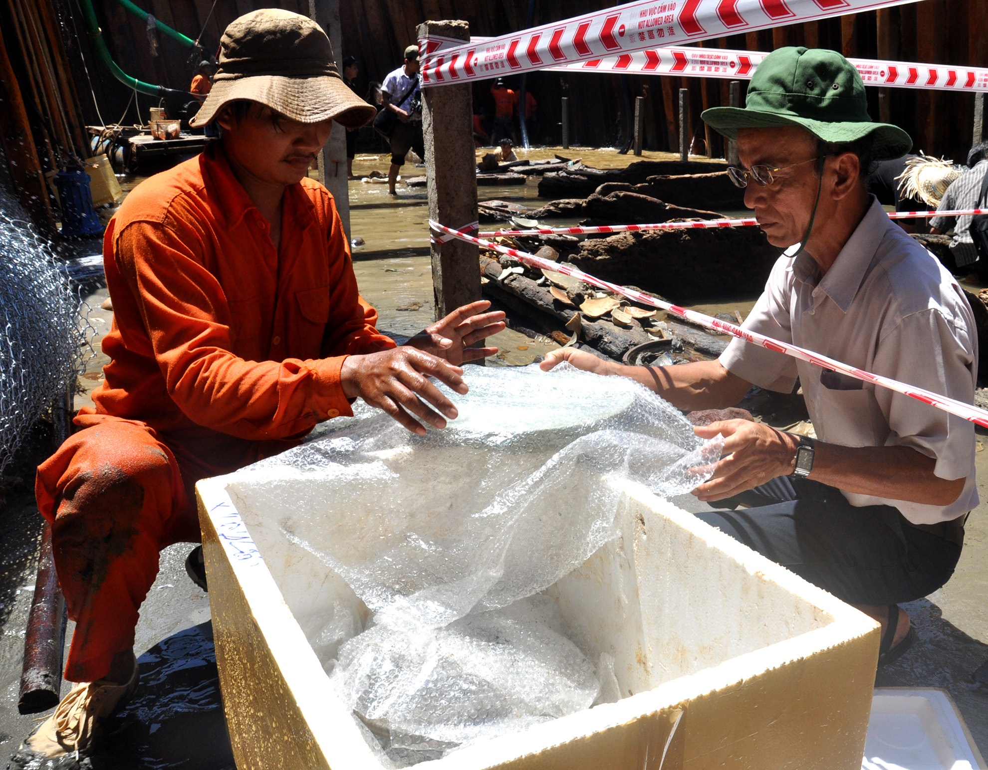 Bi an nghia dia tau co o vung bien Quang Ngai anh 7