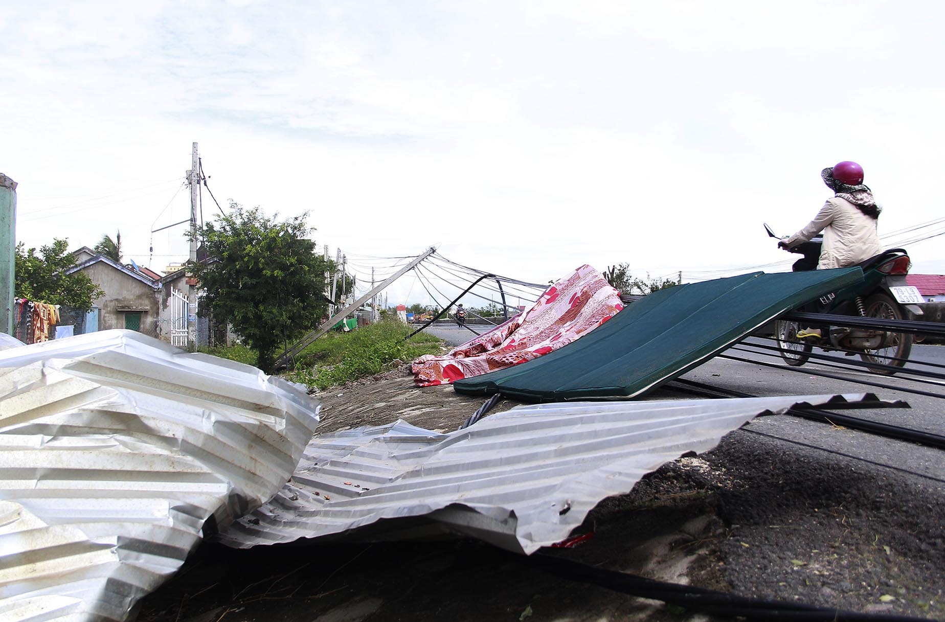 Phu Yen khac phuc hau qua con bao so 12 anh 8