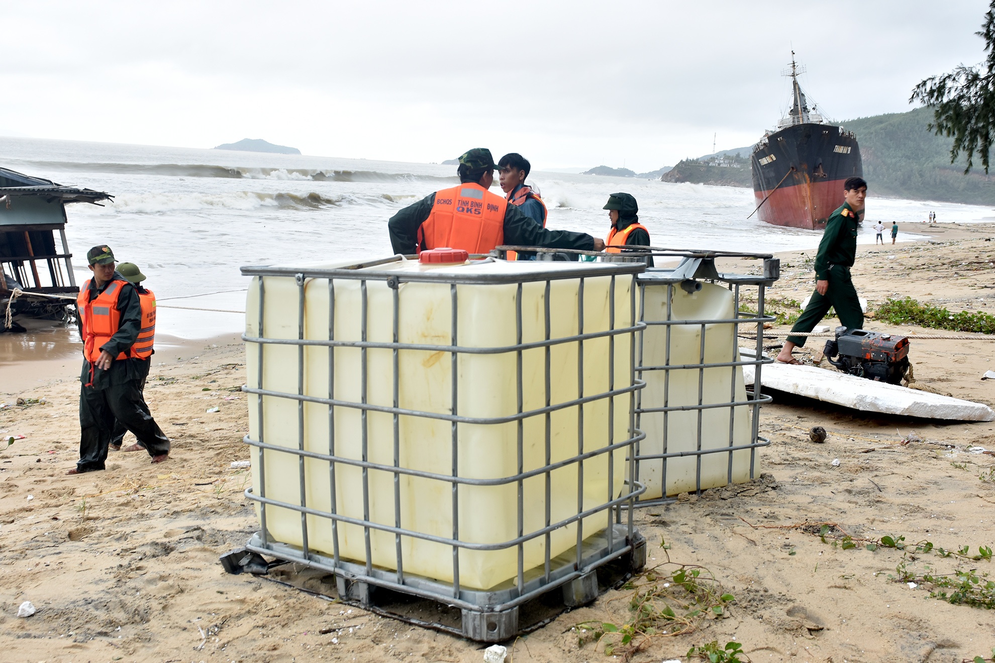 Tau cho hang chim o vung bien Quy Nhon anh 11