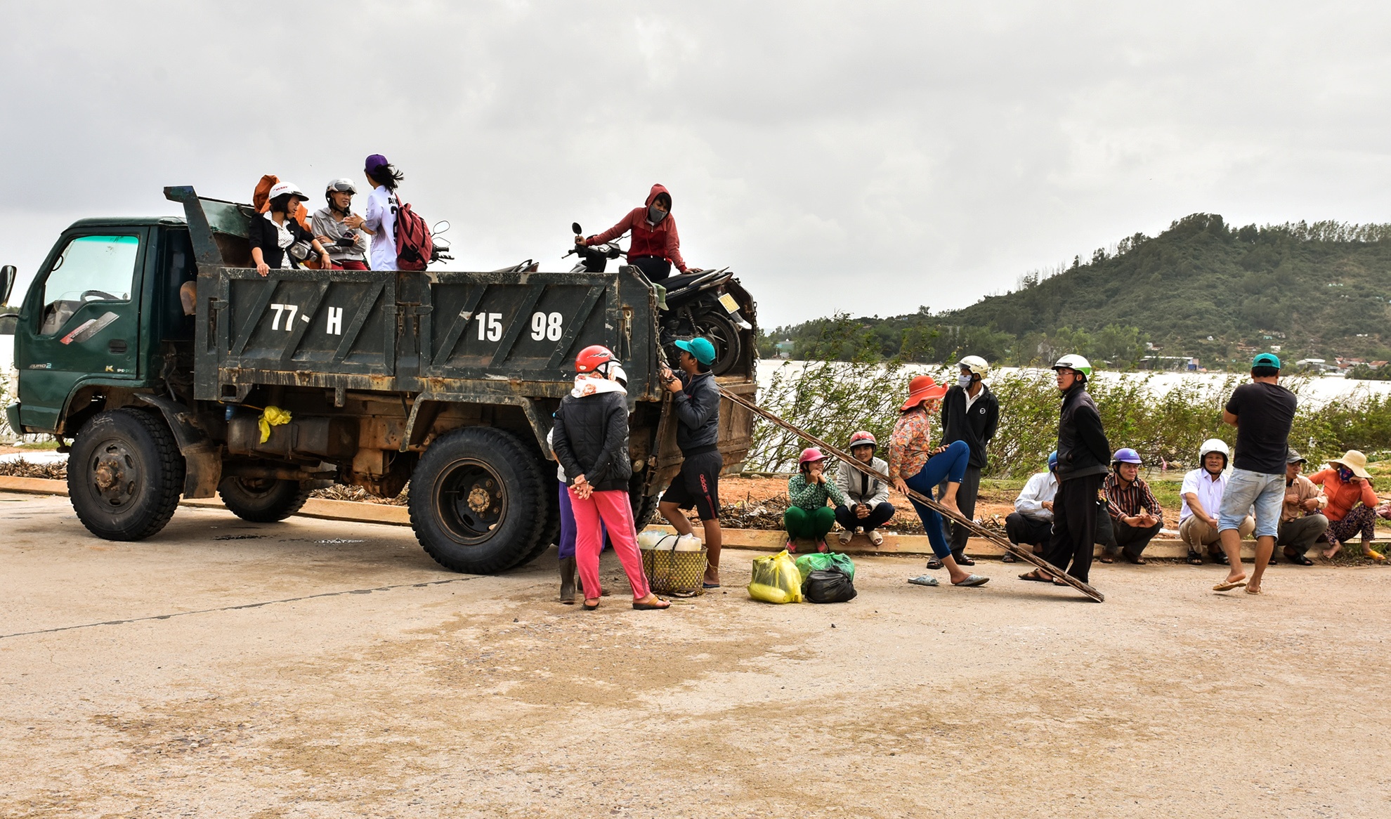 Mua lu Binh Dinh anh 1