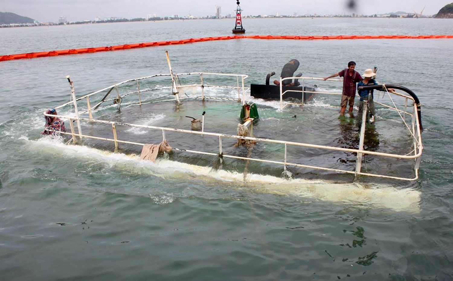 Dich chuyen luong giai toa ach tac cang Quy Nhon hinh anh