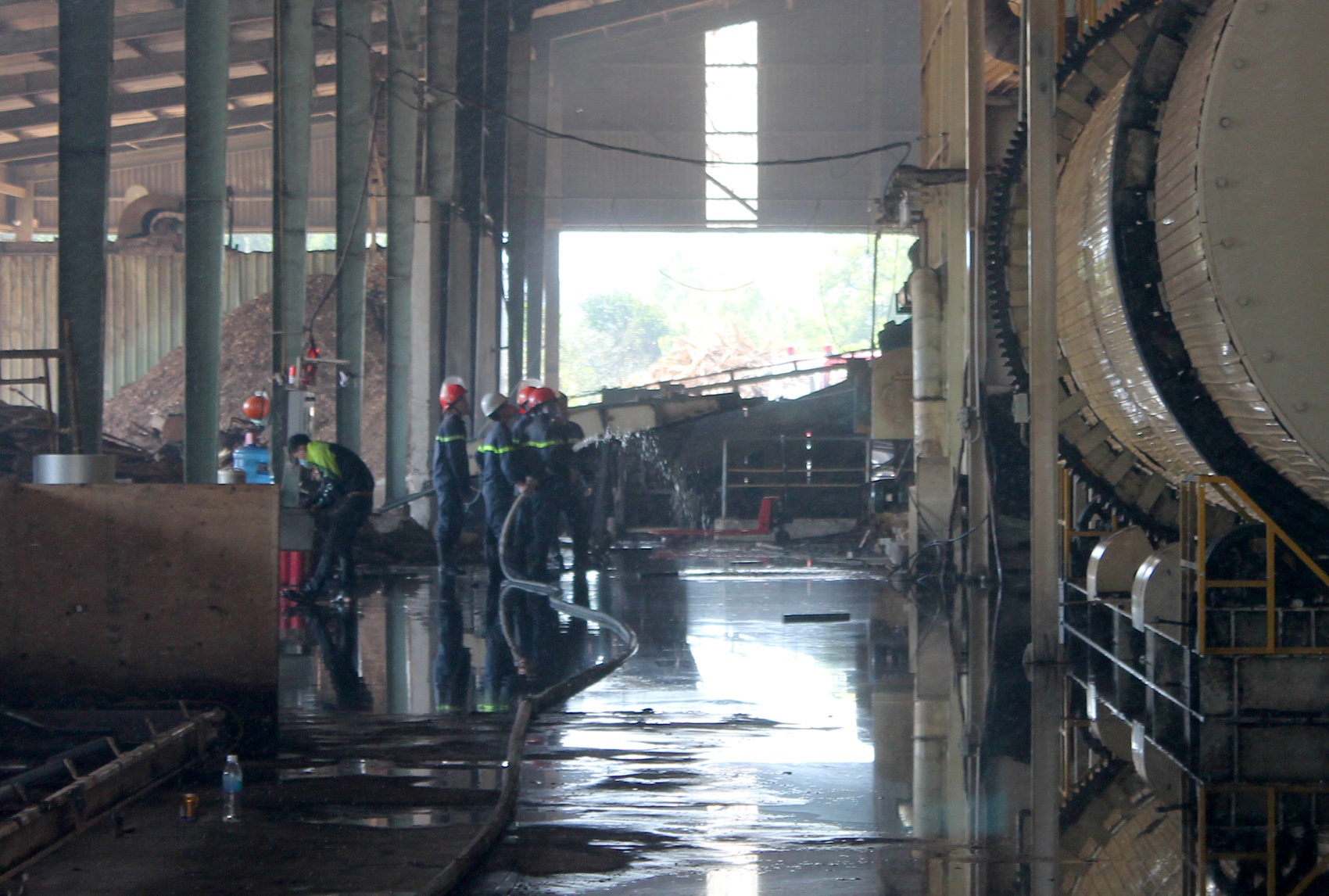 Chay lon o Dung Quat anh 2