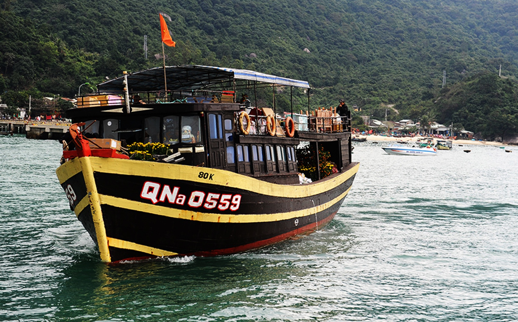 Tet tren dao Cu Lao Cham anh 1