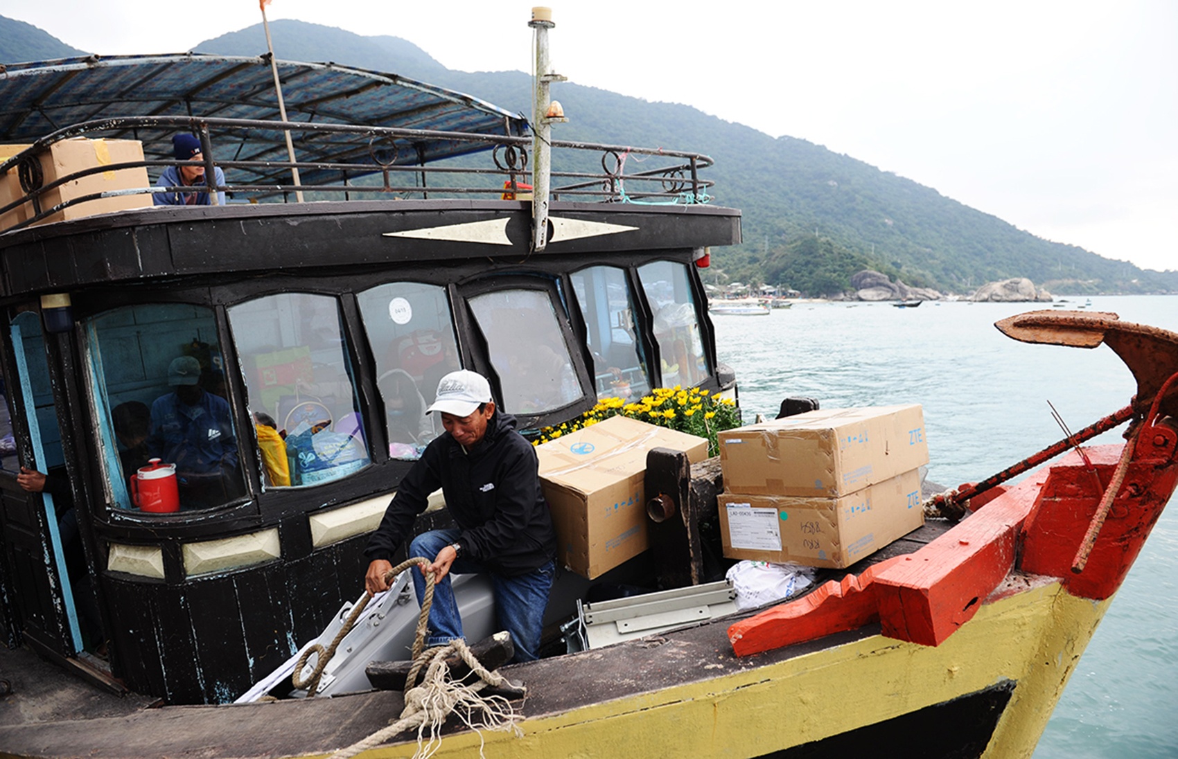 Tet tren dao Cu Lao Cham anh 2