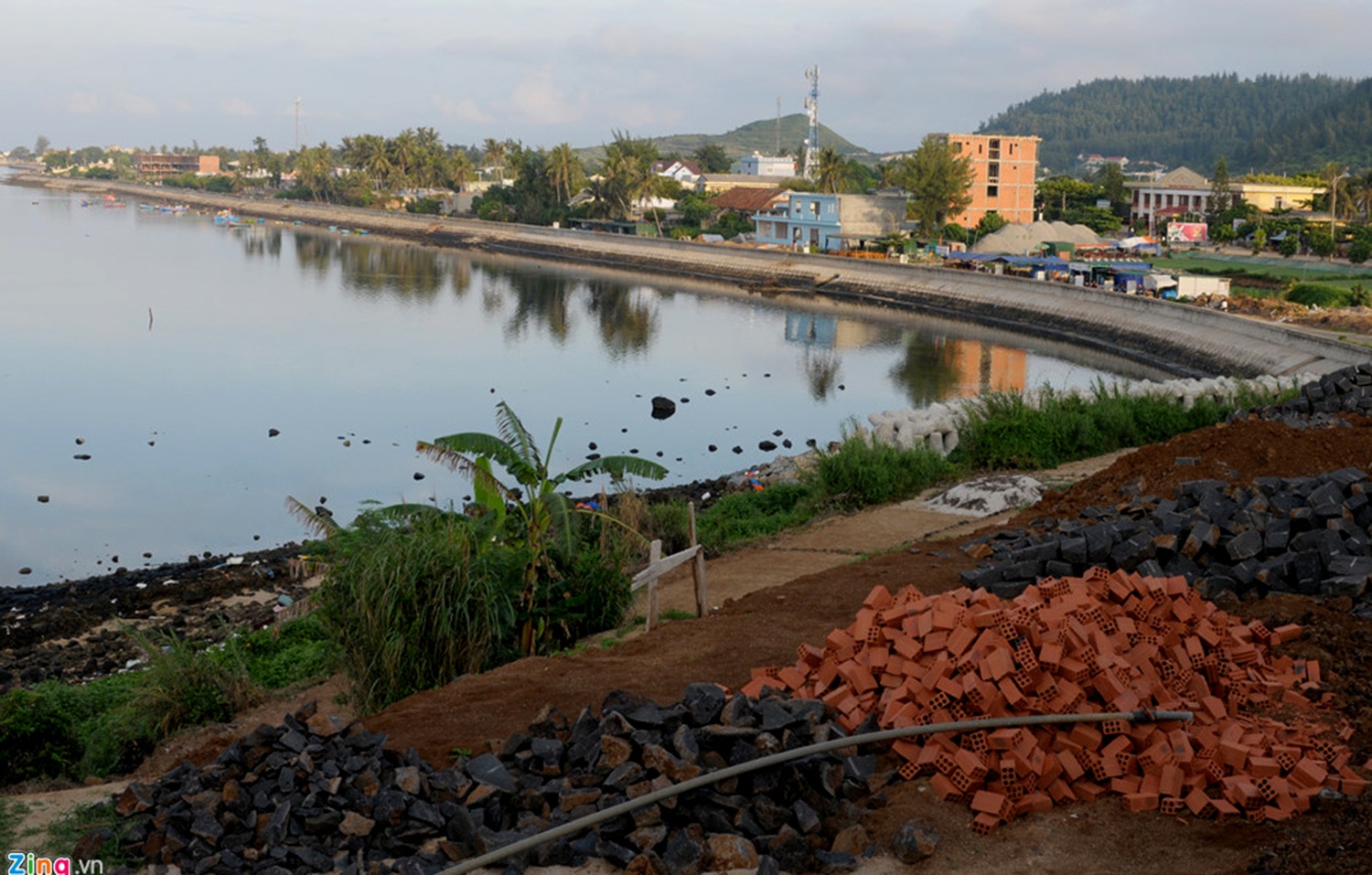 Chu tich huyen dao Ly Son bi ky luat vi sai pham quan ly dat dai hinh anh