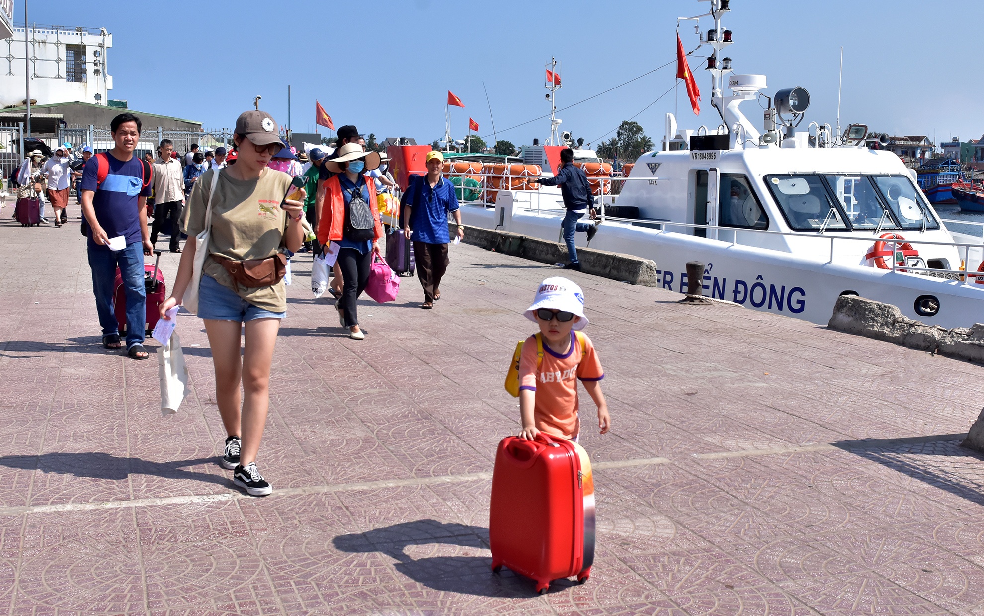 Du khach den dao Ly Son anh 3