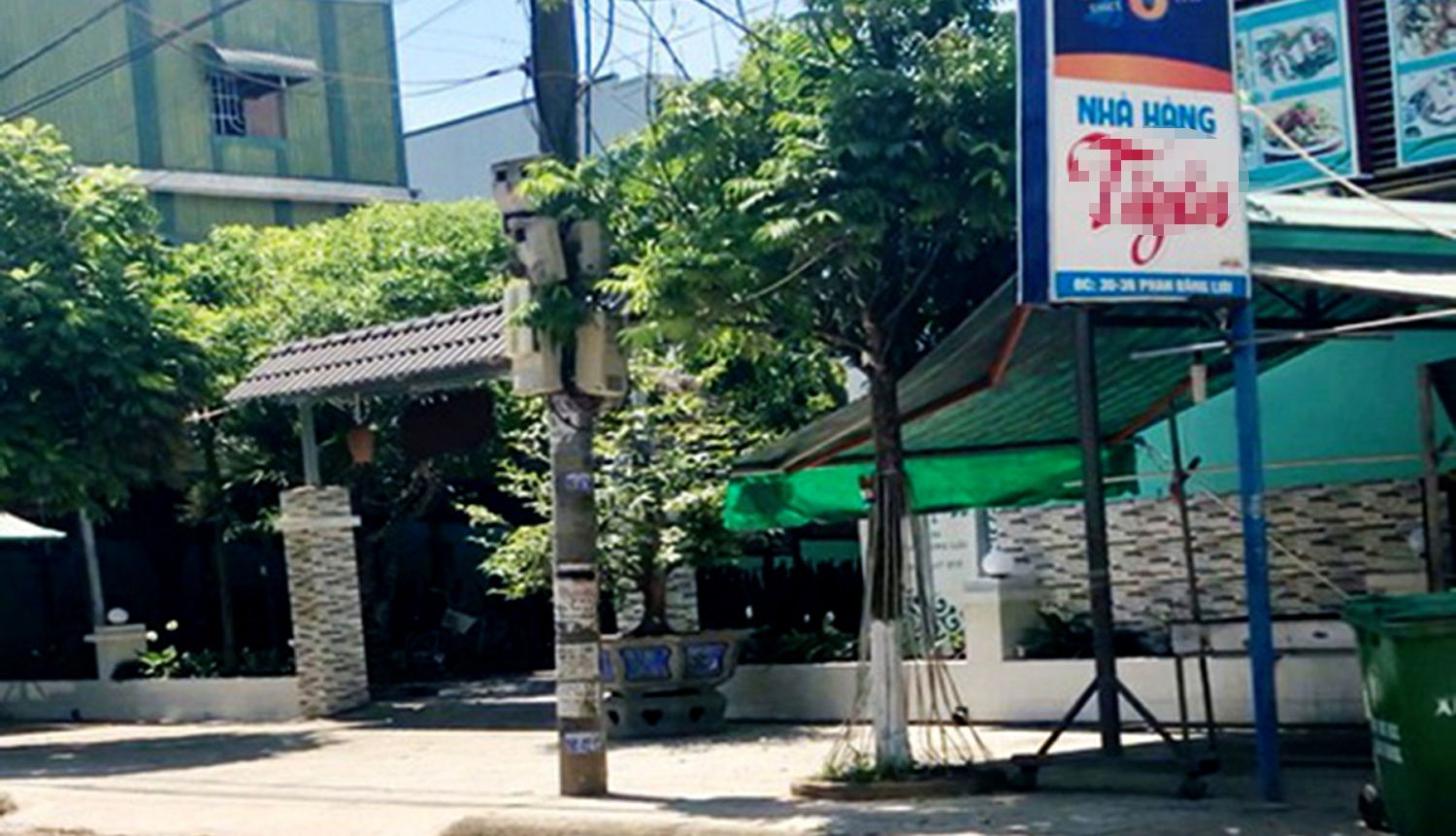 Nổ súng tại nhà hàng ở Quảng Ngãi ảnh 1 No sung tai nha hang o Quang Ngai anh 1