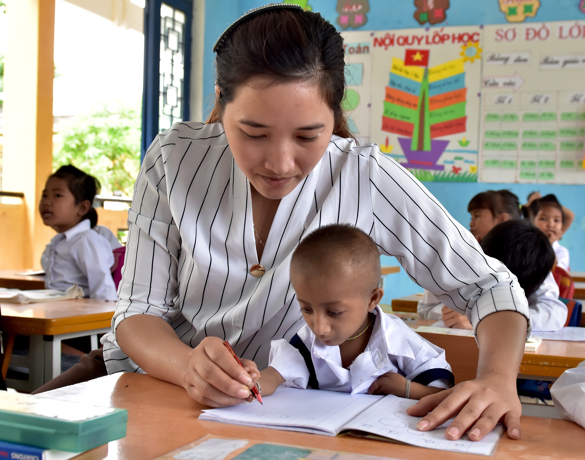 'Ba do' hoc sinh Quang Ngai anh 4