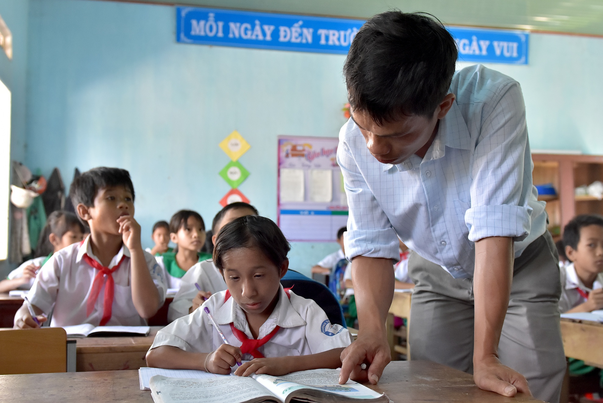 'Ba do' hoc sinh Quang Ngai anh 7