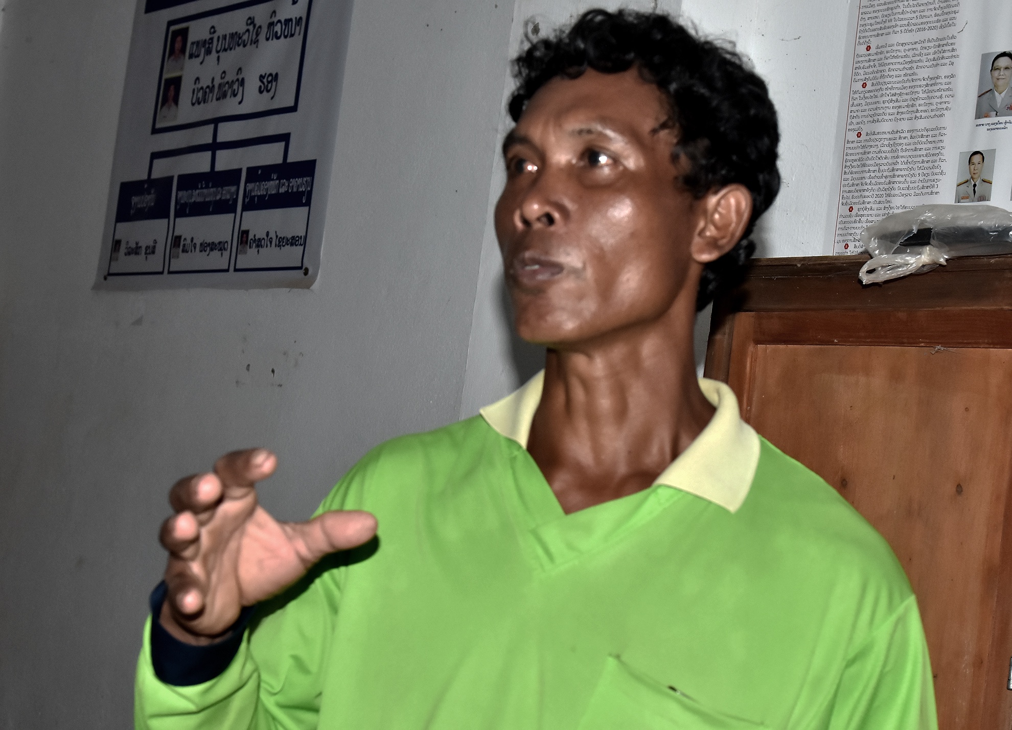 Vo dap thuy dien o Lao anh 1