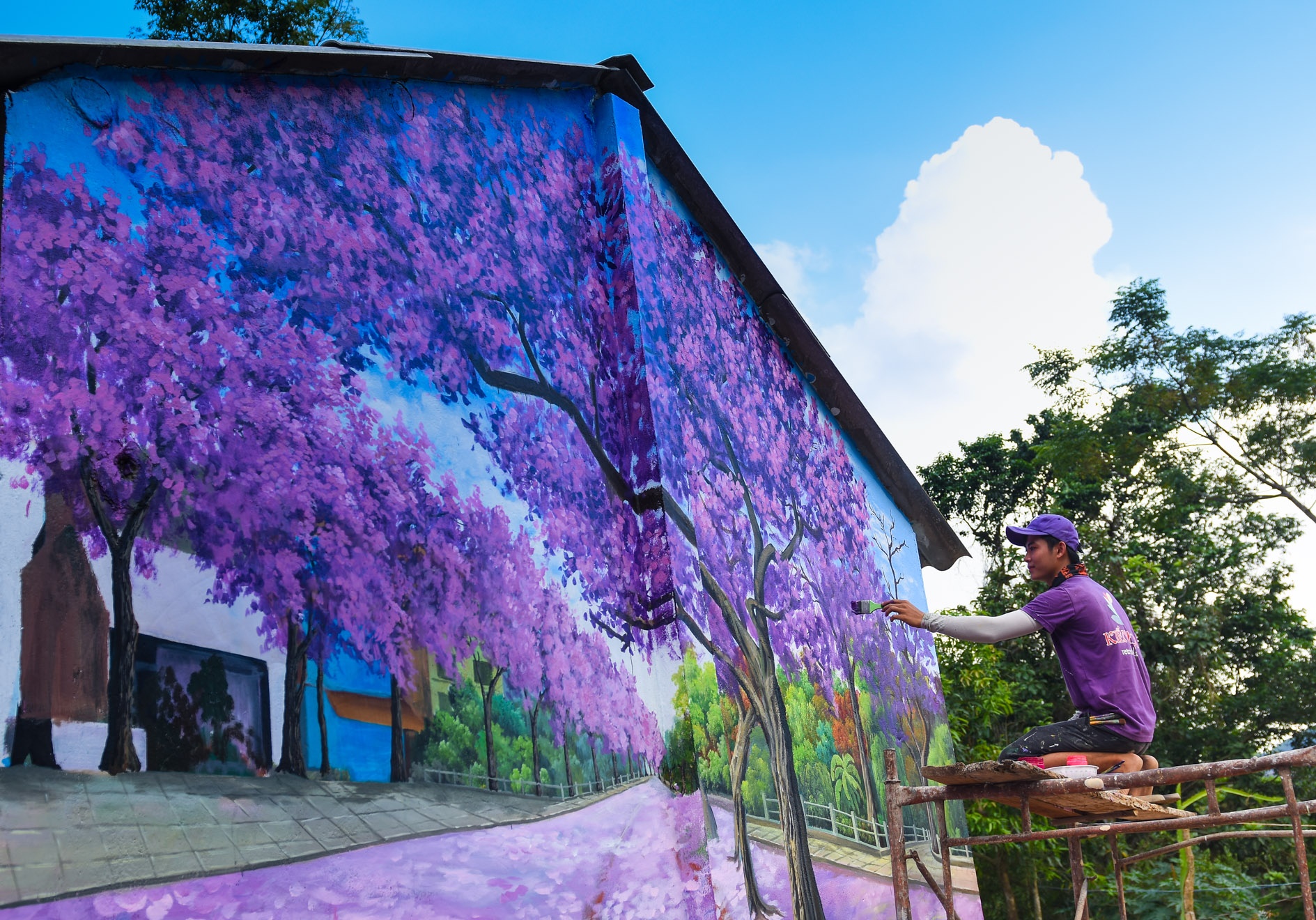 Lang bich hoa giua rung anh 6