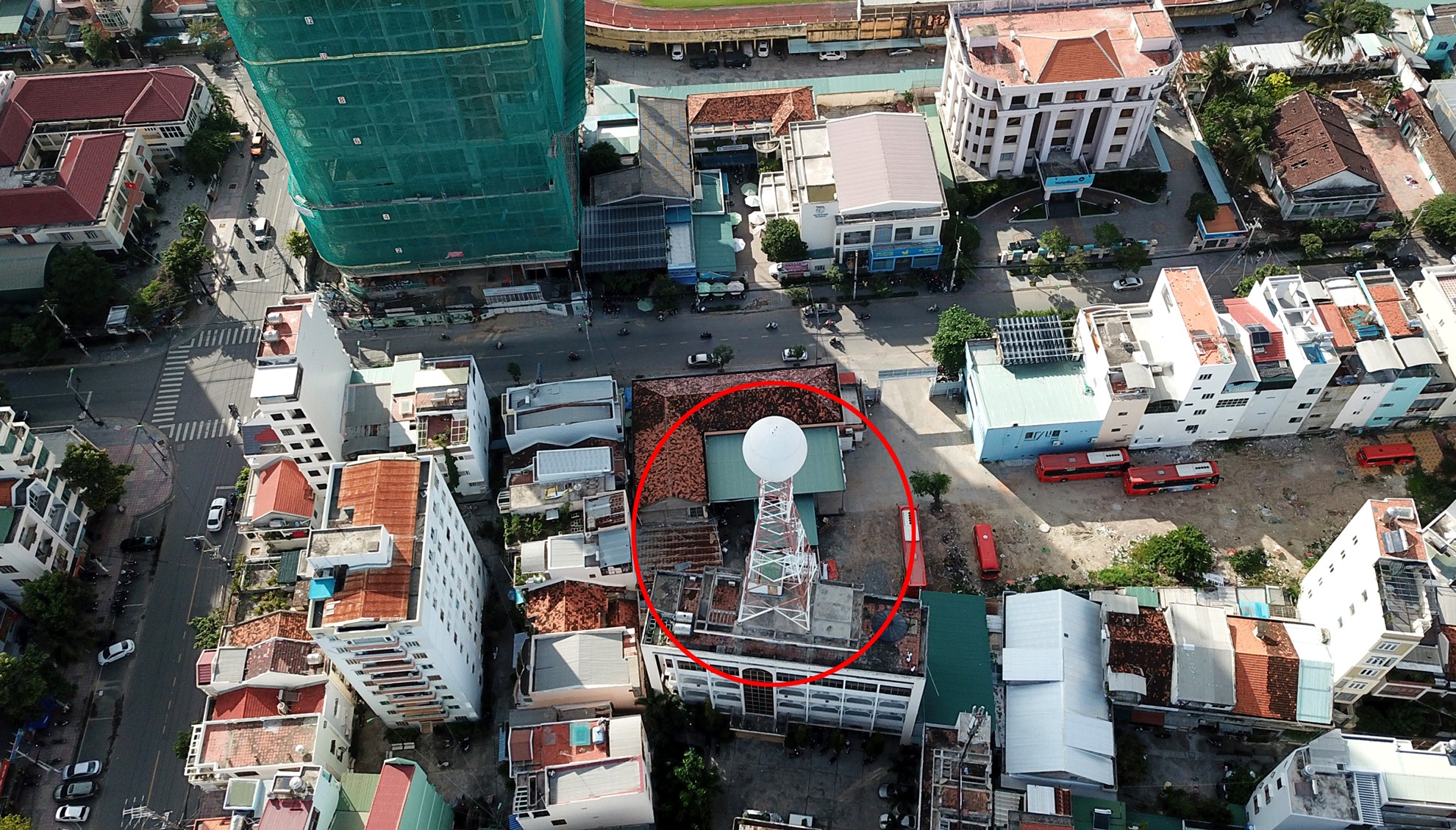 Nhà cao tầng vây Trạm radar ảnh 1 Nha cao tang vay Tram radar anh 1