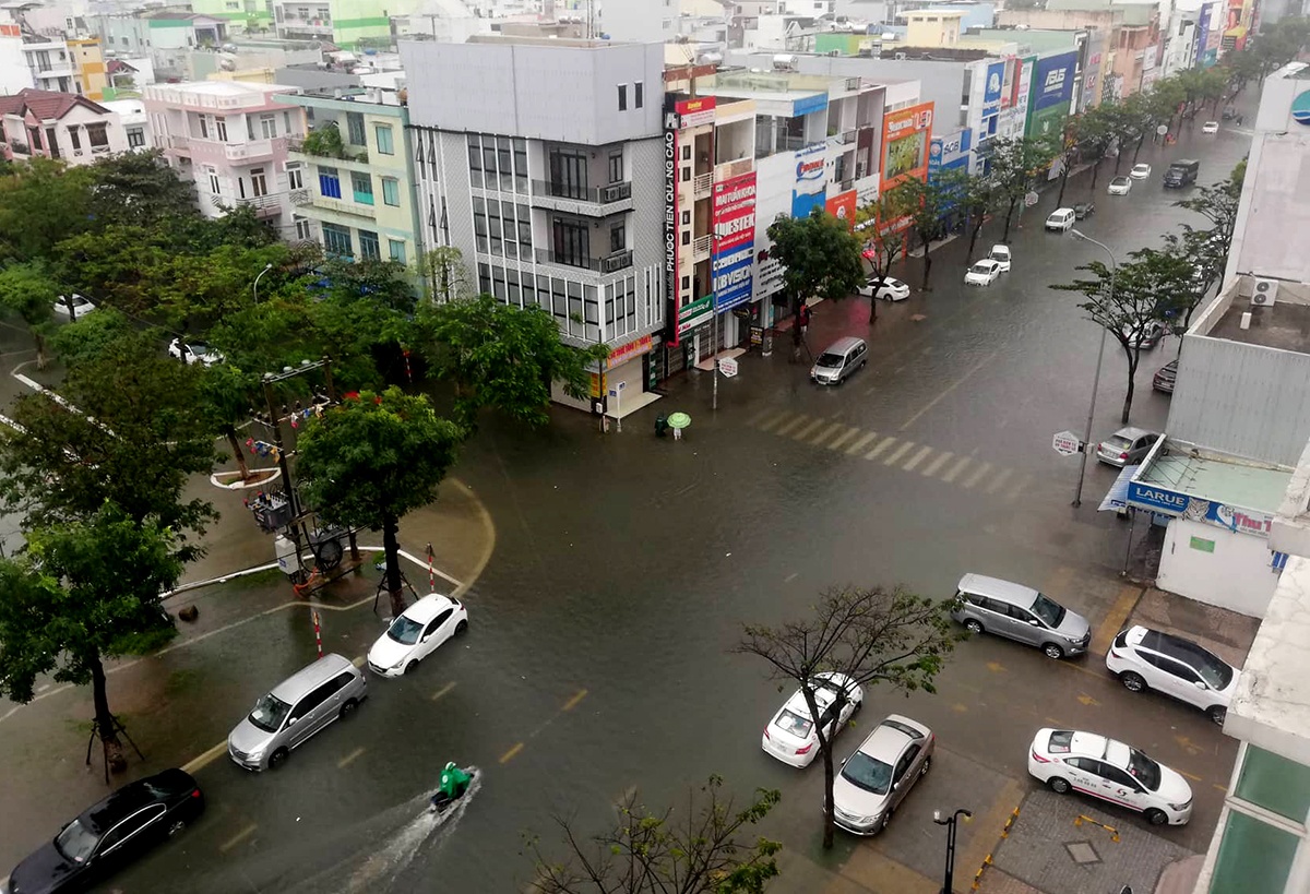 Mua gay ngap nang Da Nang anh 1