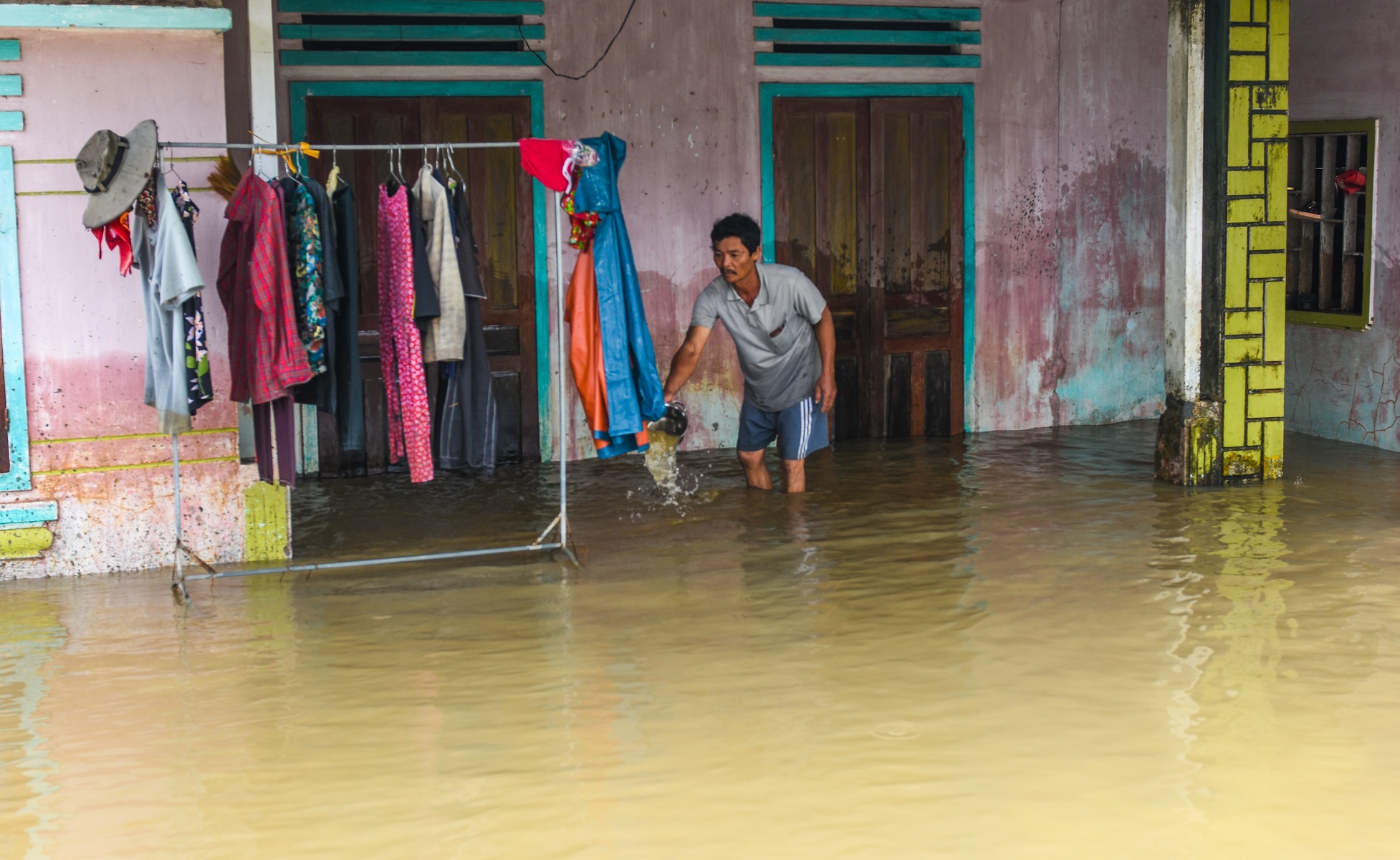 Mua lu lon o Quang Ngai anh 3
