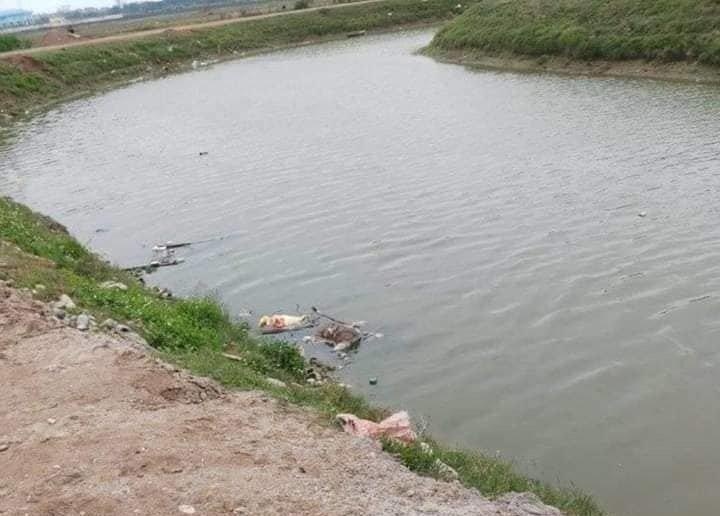 Thi the bi troi tay troi tren song o Vinh Phuc hinh anh