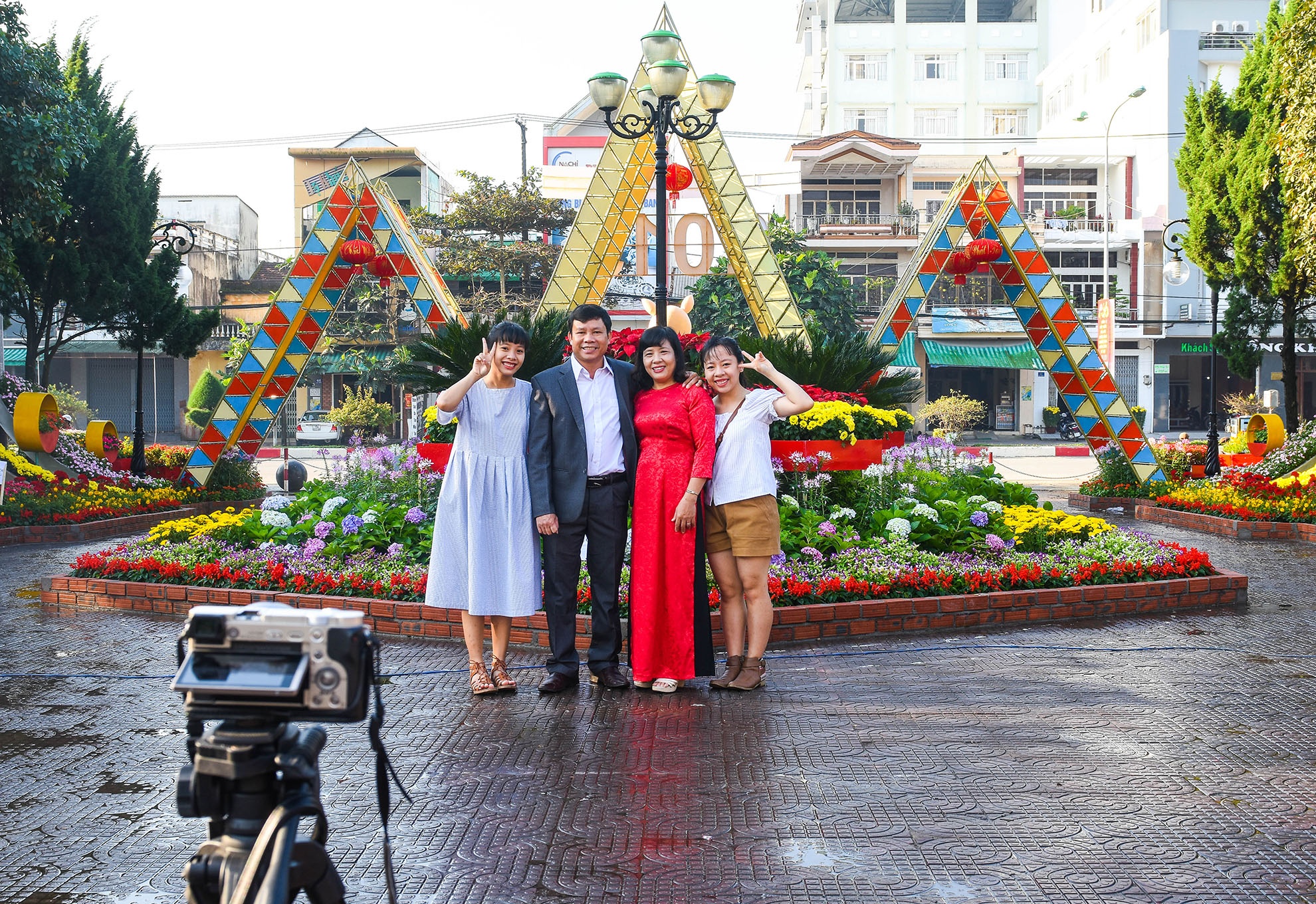 Cong vien hoa Tet Ba To Quang Ngai anh 10