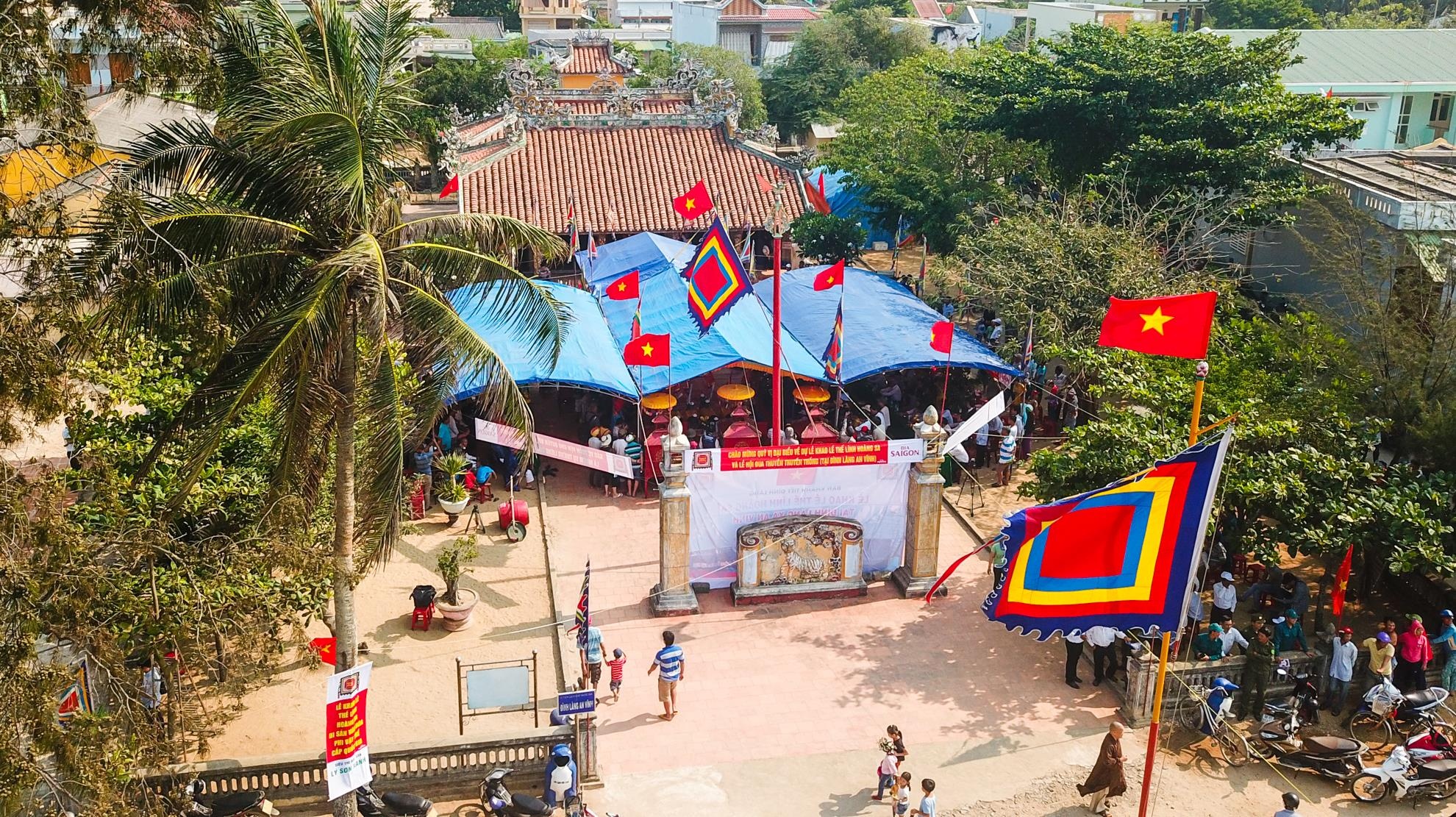 Le khao le the linh Hoang Sa o huyen dao Ly Son anh 1