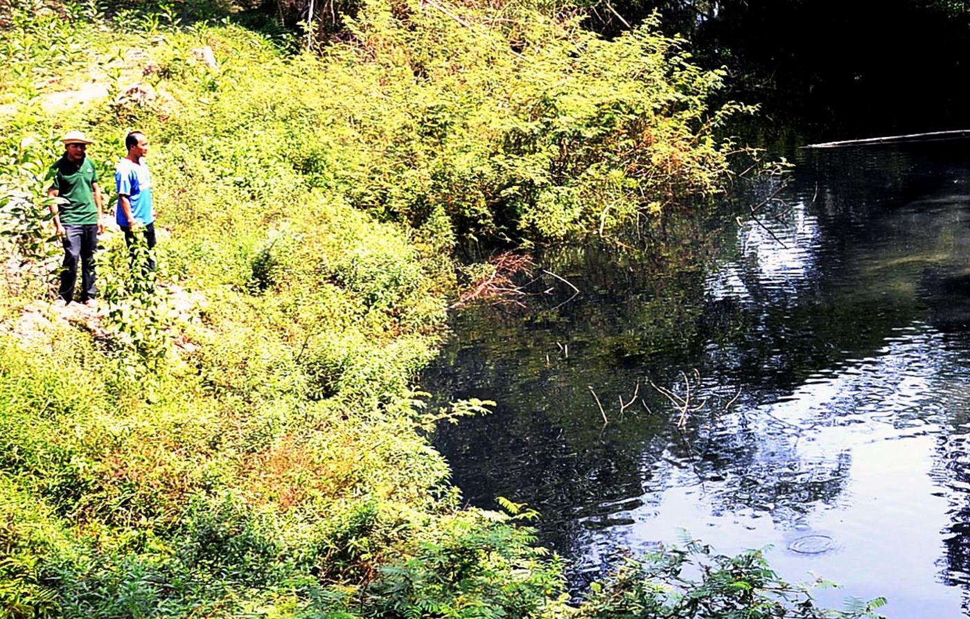 Dan khon kho vi kenh muong bi nhuom den o nhiem hinh anh