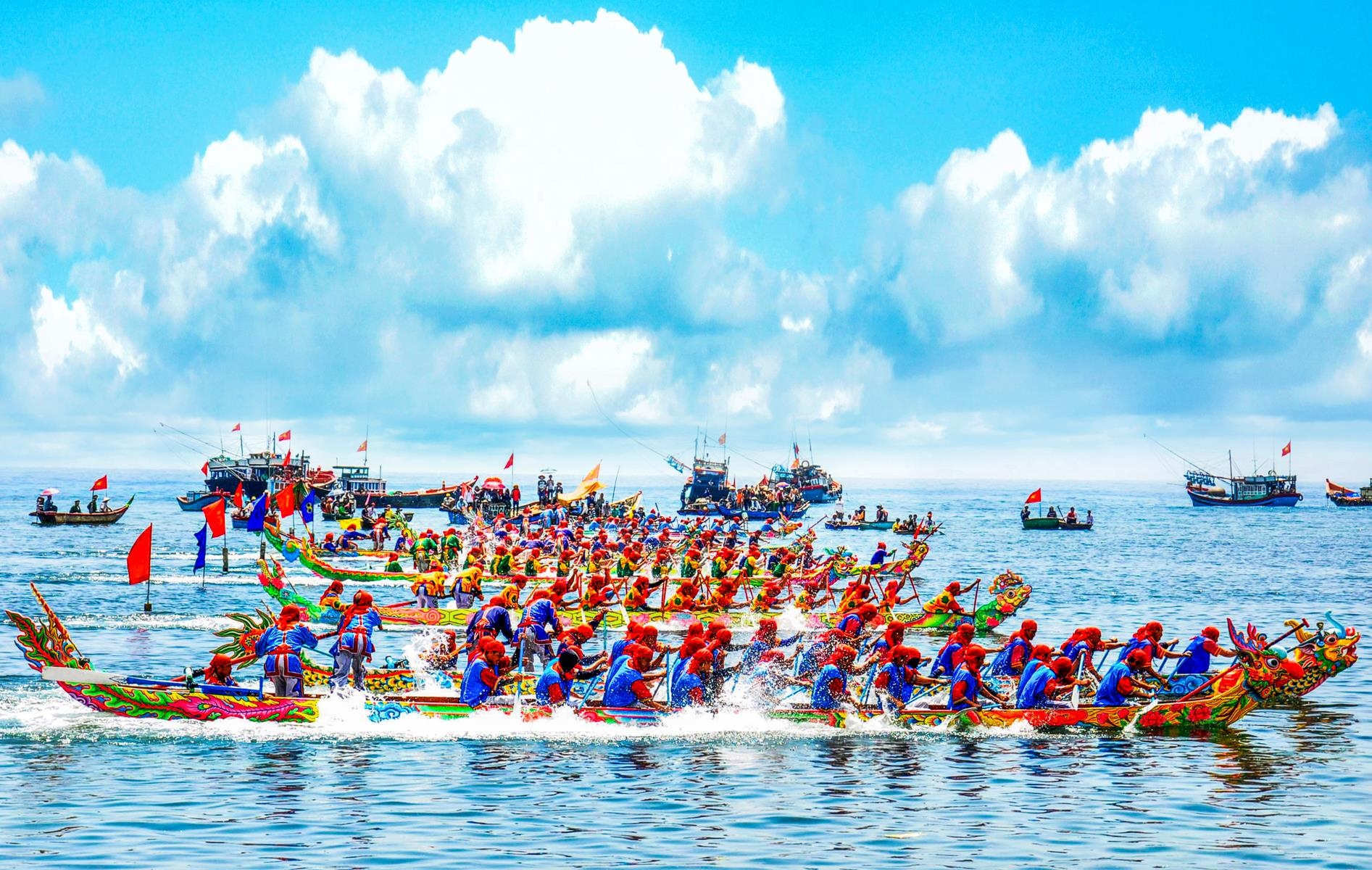 Bắn pháo hoa ở Lý Sơn ảnh 2 Ban phao hoa o Ly Son anh 2