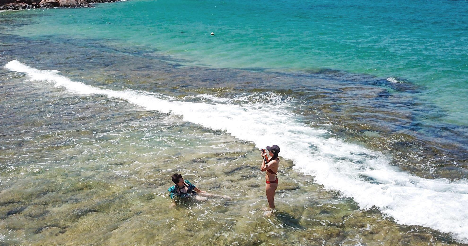 Con duong xuyen bien Quy Nhon anh 4