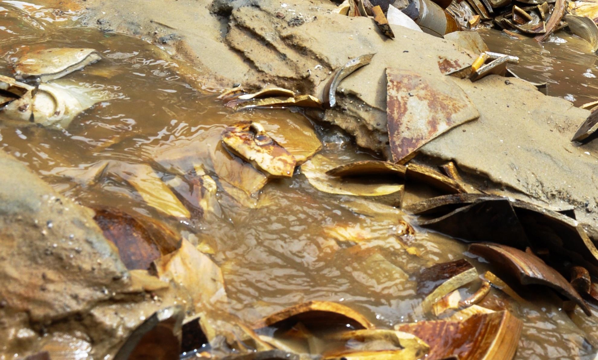 Khai quật tàu cổ Quảng Ngãi ảnh 2 Khai quat tau co Quang Ngai anh 2