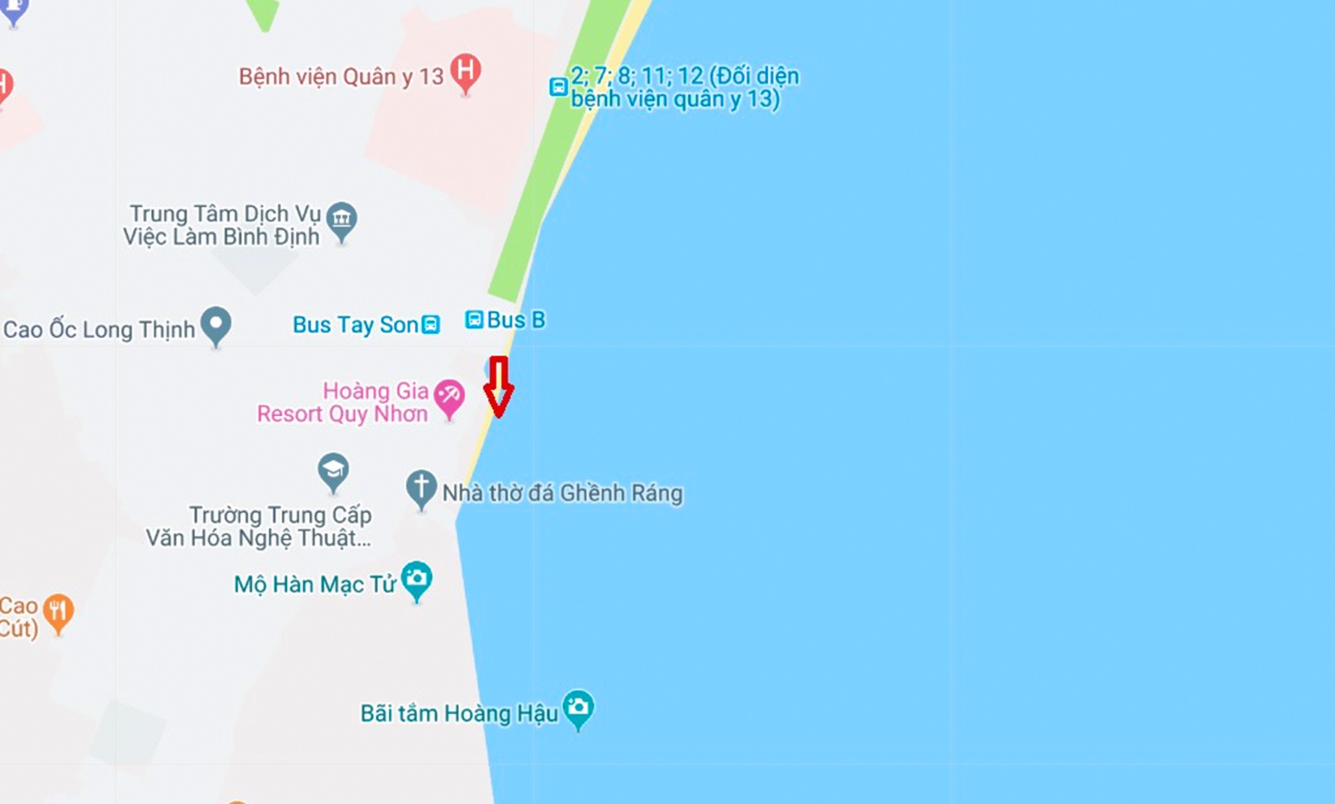 Bai tam Quy Nhon bien mat anh 15