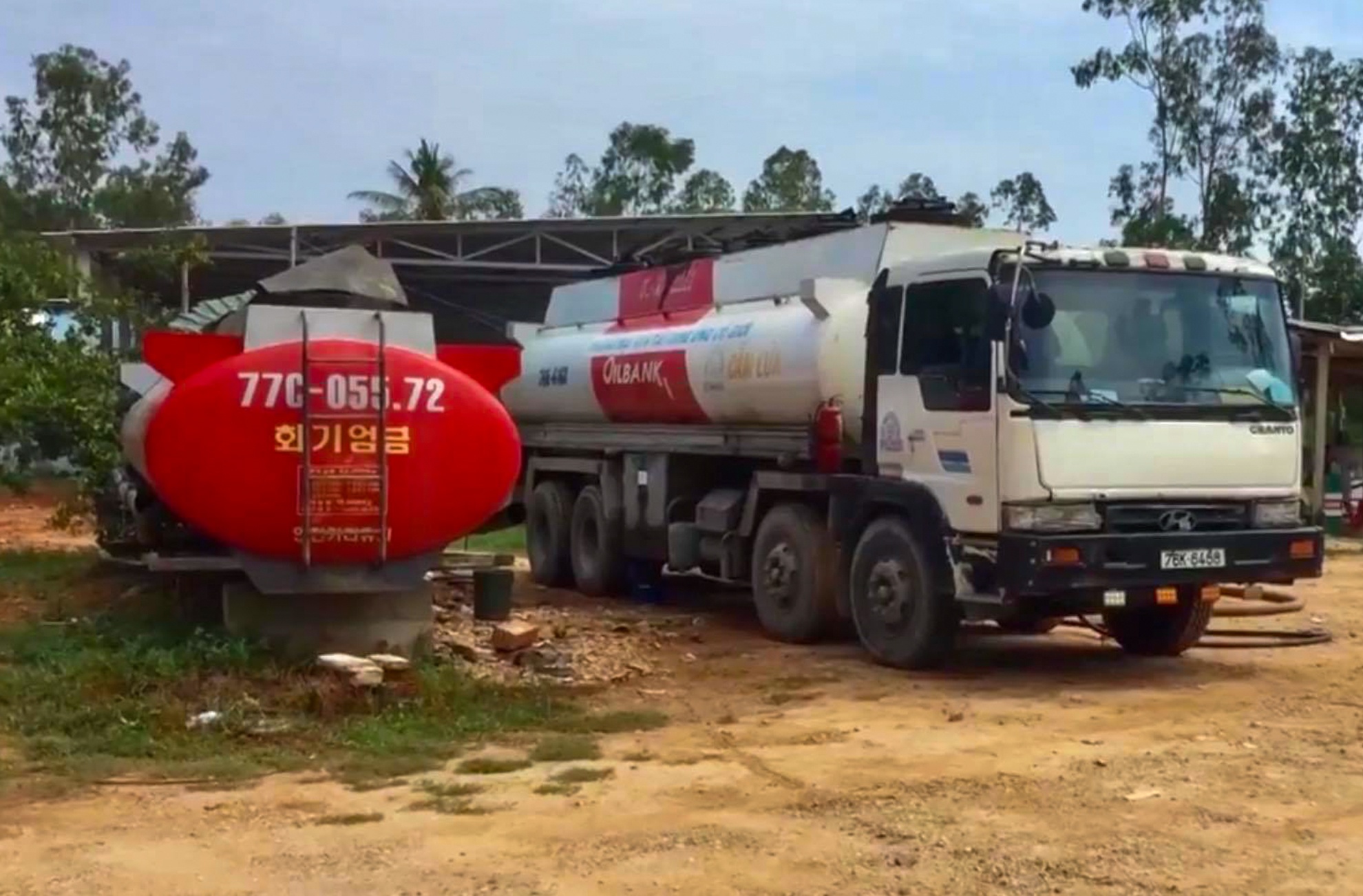 Sản xuất dầu DO giả  ảnh 2 San xuat dau DO gia anh 2