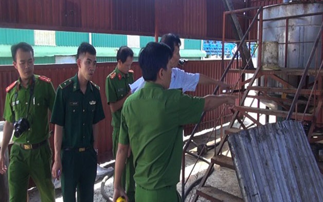 Sản xuất dầu DO giả  ảnh 1 San xuat dau DO gia anh 1