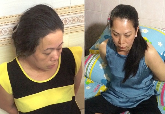 Canh sat gia lam con nghien pha duong day ma tuy khung hinh anh