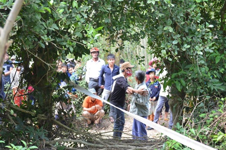 Cuoc truy lung ke giet nguoi, vut xac o rung keo hinh anh