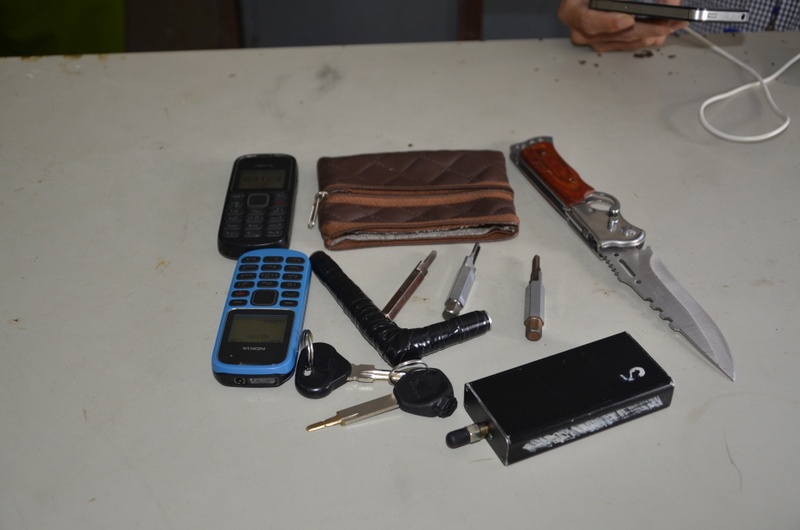 Các đoản 2 tên siêu trộm dùng để bẻ khóa xe SH.