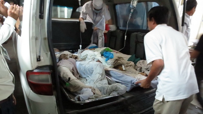 Vu no lo nung thep: co the no vi ap suat cao hinh anh