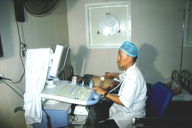 Phòng siêu âm màu 4D.