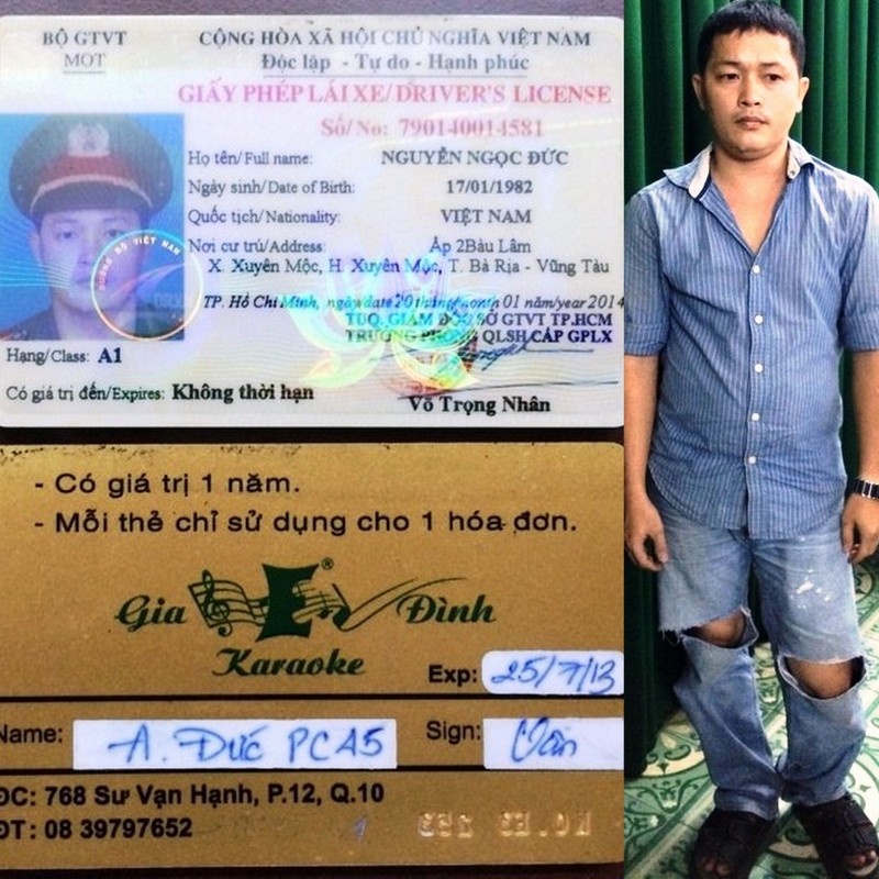 Gia canh sat hinh su voi tien nguoi di duong hinh anh