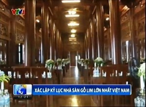 Ky luc nha san go lim lon nhat Viet Nam hinh anh