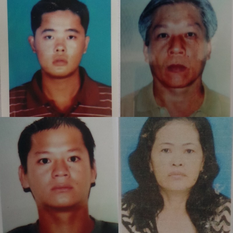 4 đàn em của Hậu trong nhóm dàn cảnh móc túi người đi đường bị công an bắt giữ.