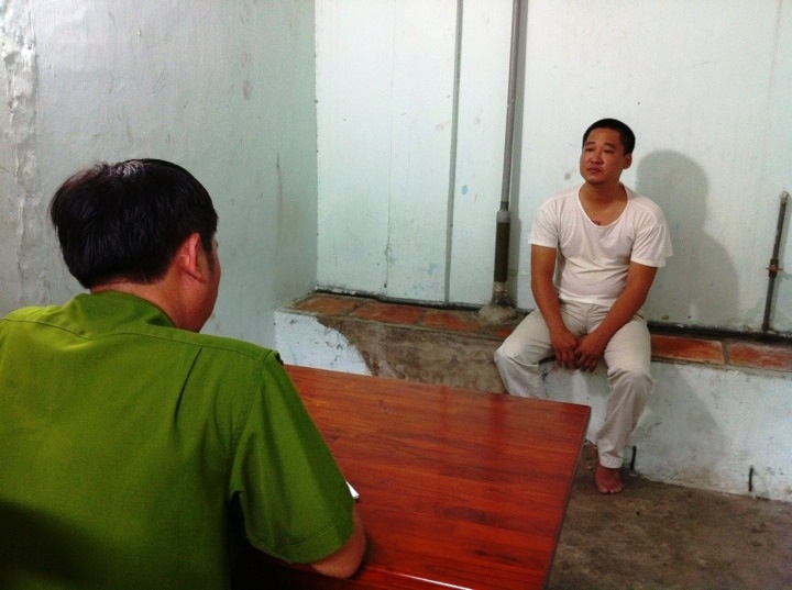 Giam doc cong ty co khi net po, danh CSGT chay mau mui hinh anh