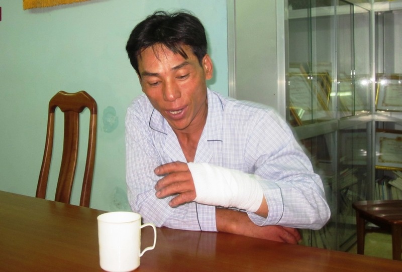 Hung thủ Tuấn đang kể lại quá trình giết người chặt xác.