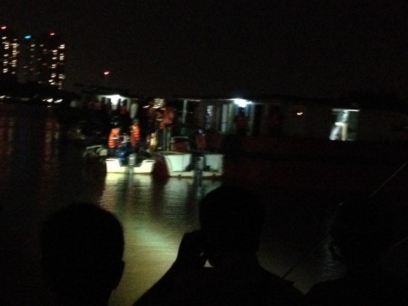 Nơi xảy ra vụ tai nạn trên sông Sài Gòn