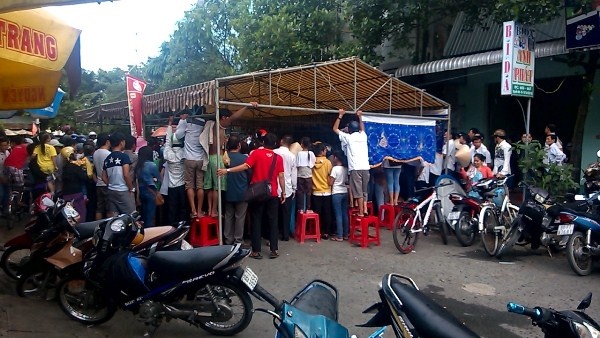 Co giao chet oan duoi nhat dao cua ga chong nghien ruou hinh anh