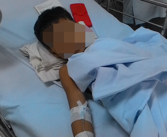 Các kết quả xét nghiệm của bệnh viện Nhi đồng 1 đều cho thấy trên vai và mông 2 cháu bé có vết tiêm hoại tử.