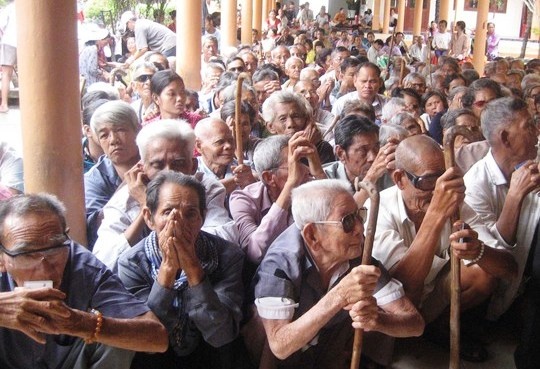Kiep mu o 'vuong quoc hanh tim' hinh anh