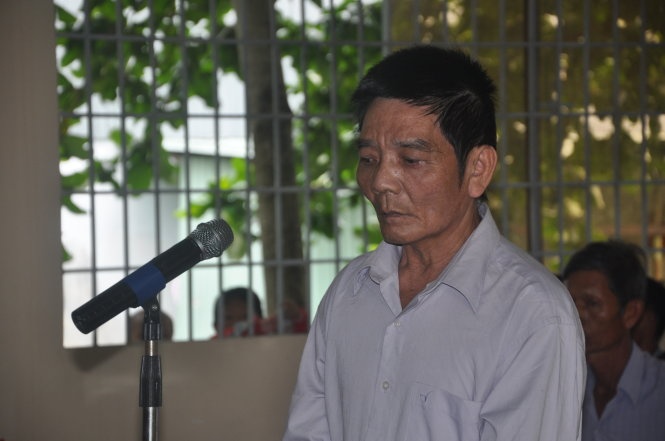 Sợ lúa bị cắn phá nên ông Nhẫn dùng điện bẫy chuột nhưng không ngờ gây chết người - Ảnh: Huy Phách