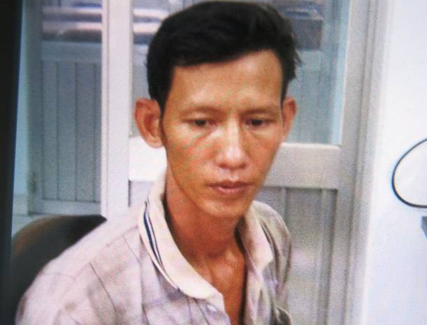 Hung thủ lúc bị bắt sau khi giết 3 người tình. Ảnh: Công an cung cấp.