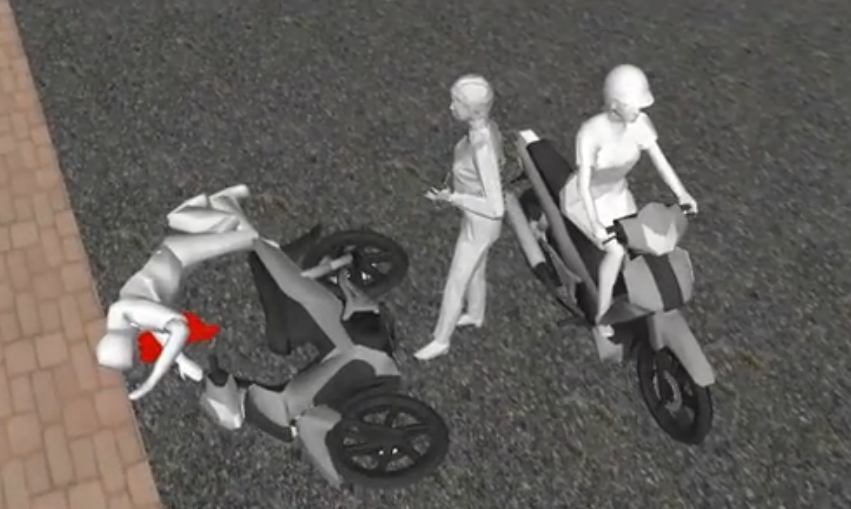 Clip mo phong nghi can dam chet thanh nien o Sai Gon hinh anh