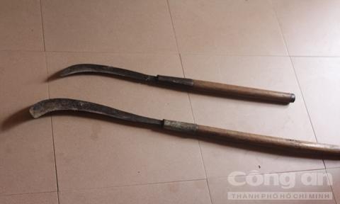 Hung khí gây án.