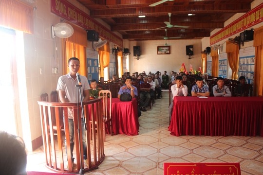 Bị cáo Phương tại phiên tòa xét xử.