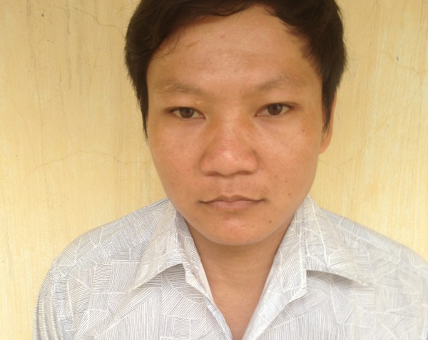 Nghi can chiếm đoạt điện thoại của người yêu rồi bỏ trốn. Ảnh: Khánh Trung.